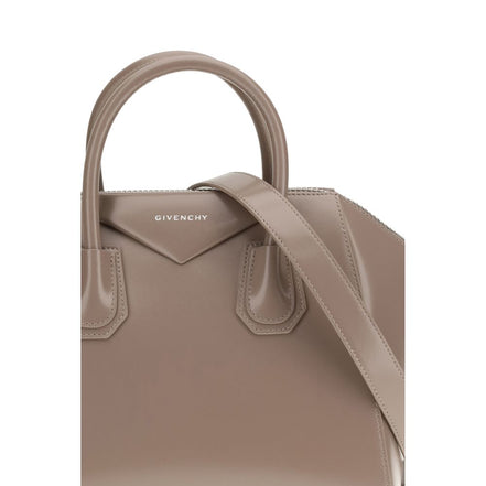Borsa Givenchy in pelle di vitello grigia Bos Taurus