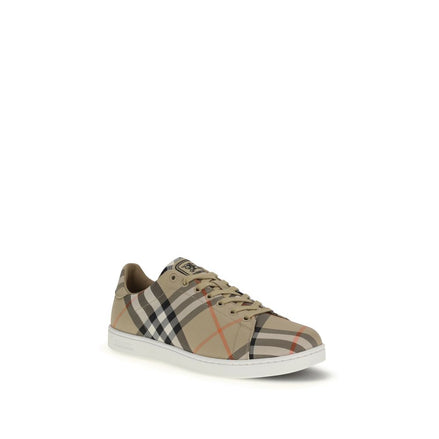 Sneakers basse Burberry in nylon multicolore