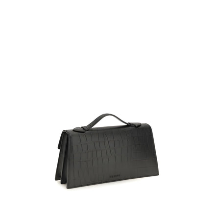 Alexander McQueen Black Leather Shoulder Bag