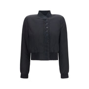 Alexander McQueen Black Polyester Bomber