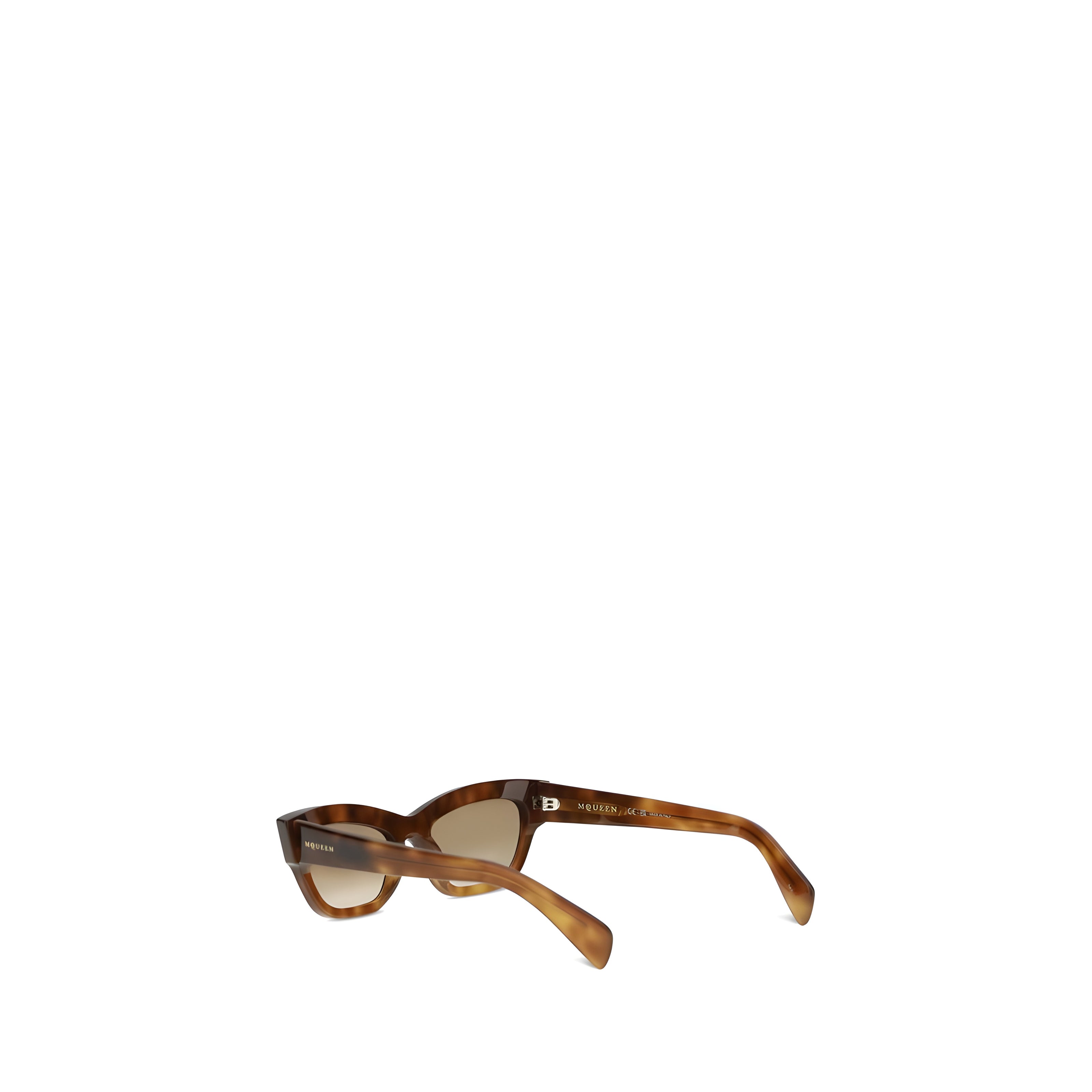 Alexander McQueen Brown Sunglasses