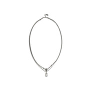 Alexander McQueen Silver Brass Necklace