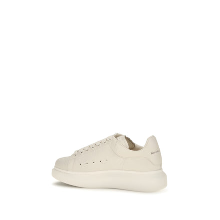 Alexander McQueen White Leather Chunky Sneakers