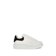 Alexander McQueen White Calf Leather Chunky Sneakers