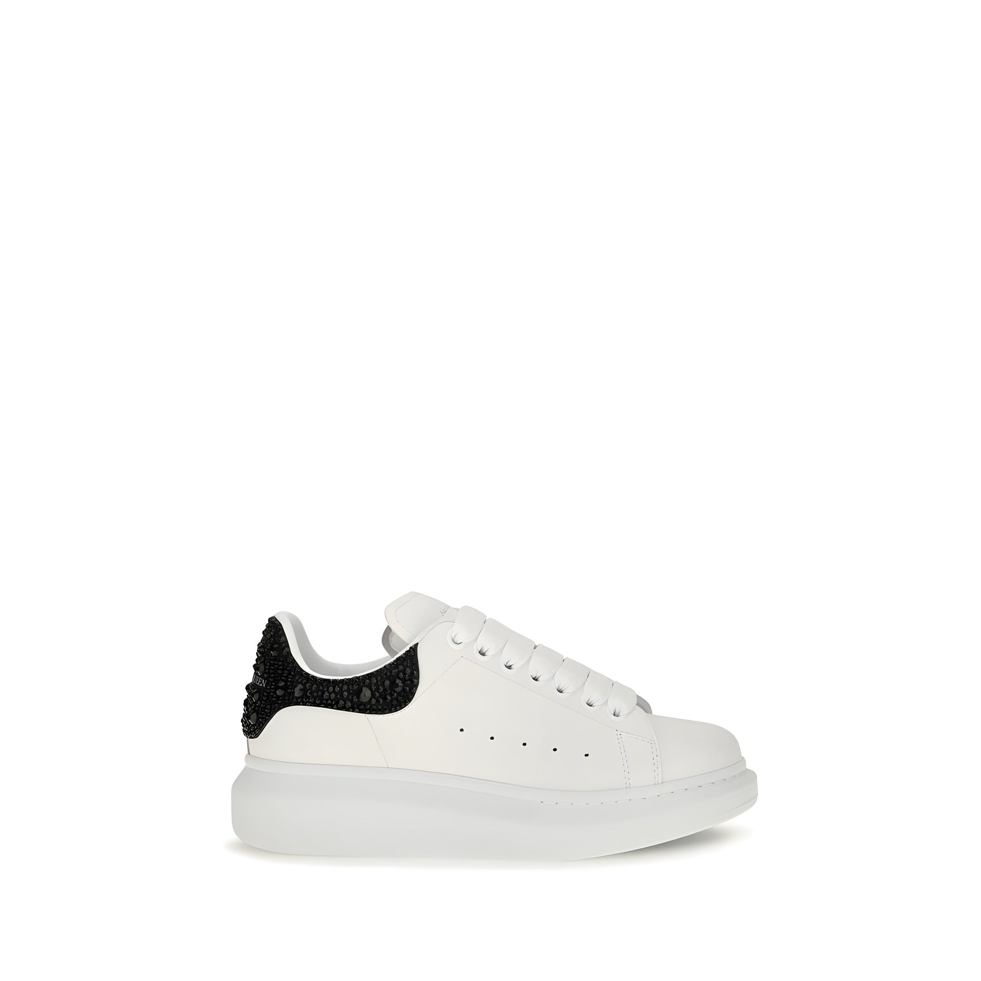 Alexander McQueen White Calf Leather Chunky Sneakers