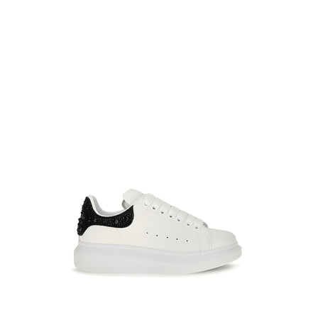 Alexander McQueen White Calf Leather Chunky Sneakers
