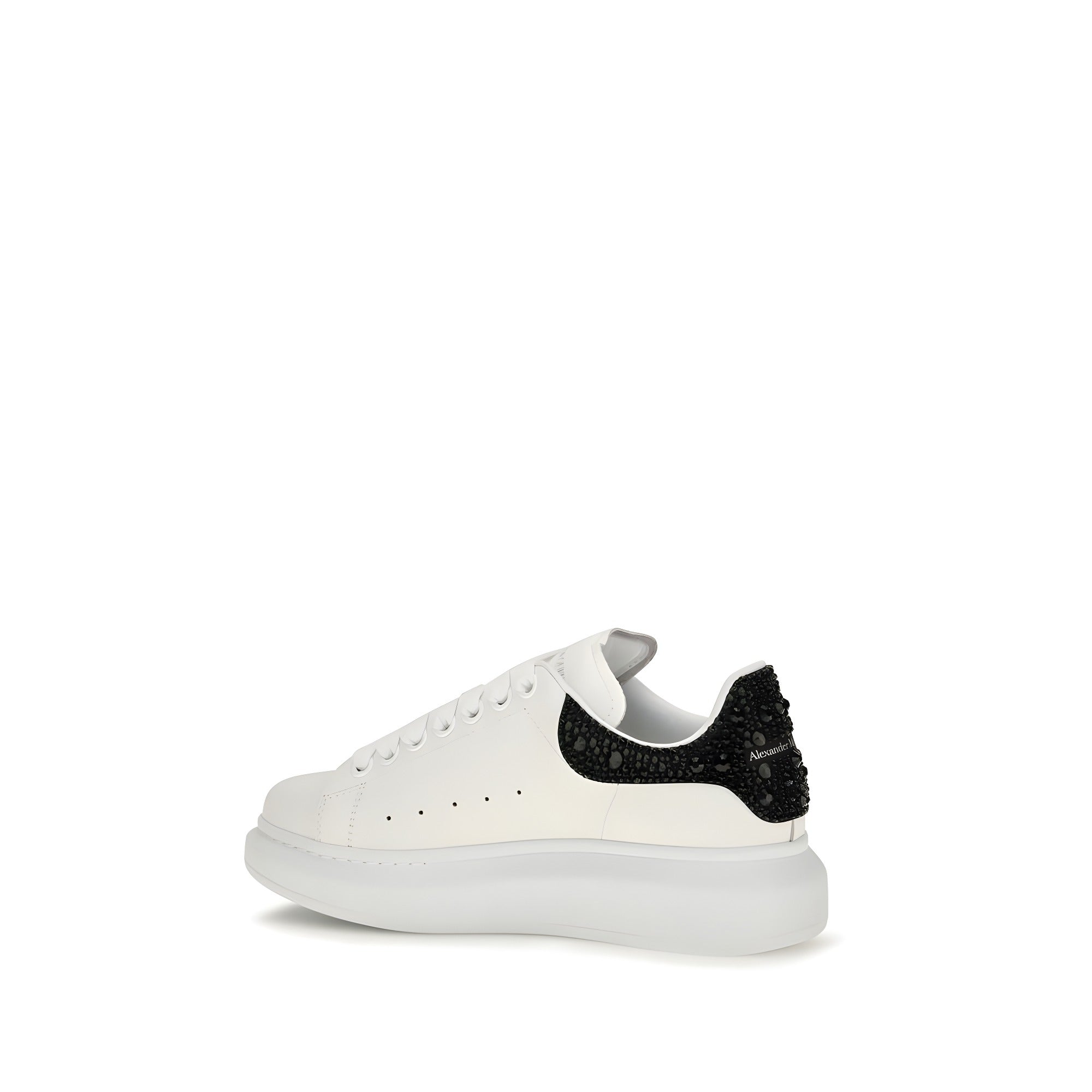 Alexander McQueen White Calf Leather Chunky Sneakers