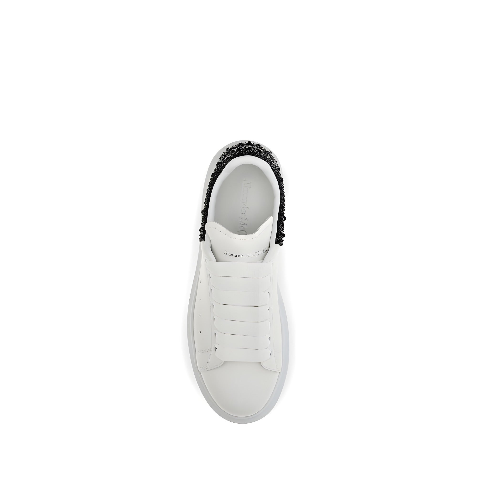 Alexander McQueen White Calf Leather Chunky Sneakers