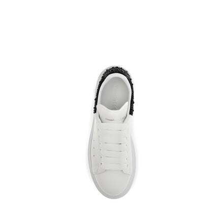 Alexander McQueen White Calf Leather Chunky Sneakers