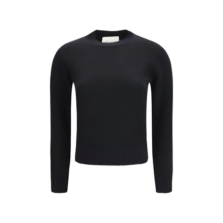 Ami Paris Black Wool Oves Aries Sweatshirt