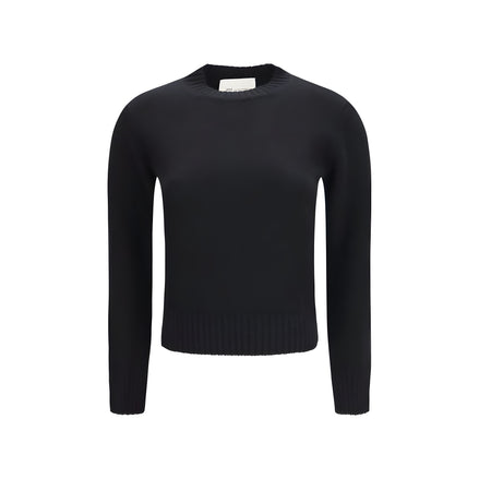 Ami Paris Black Wool Oves Aries Sweatshirt