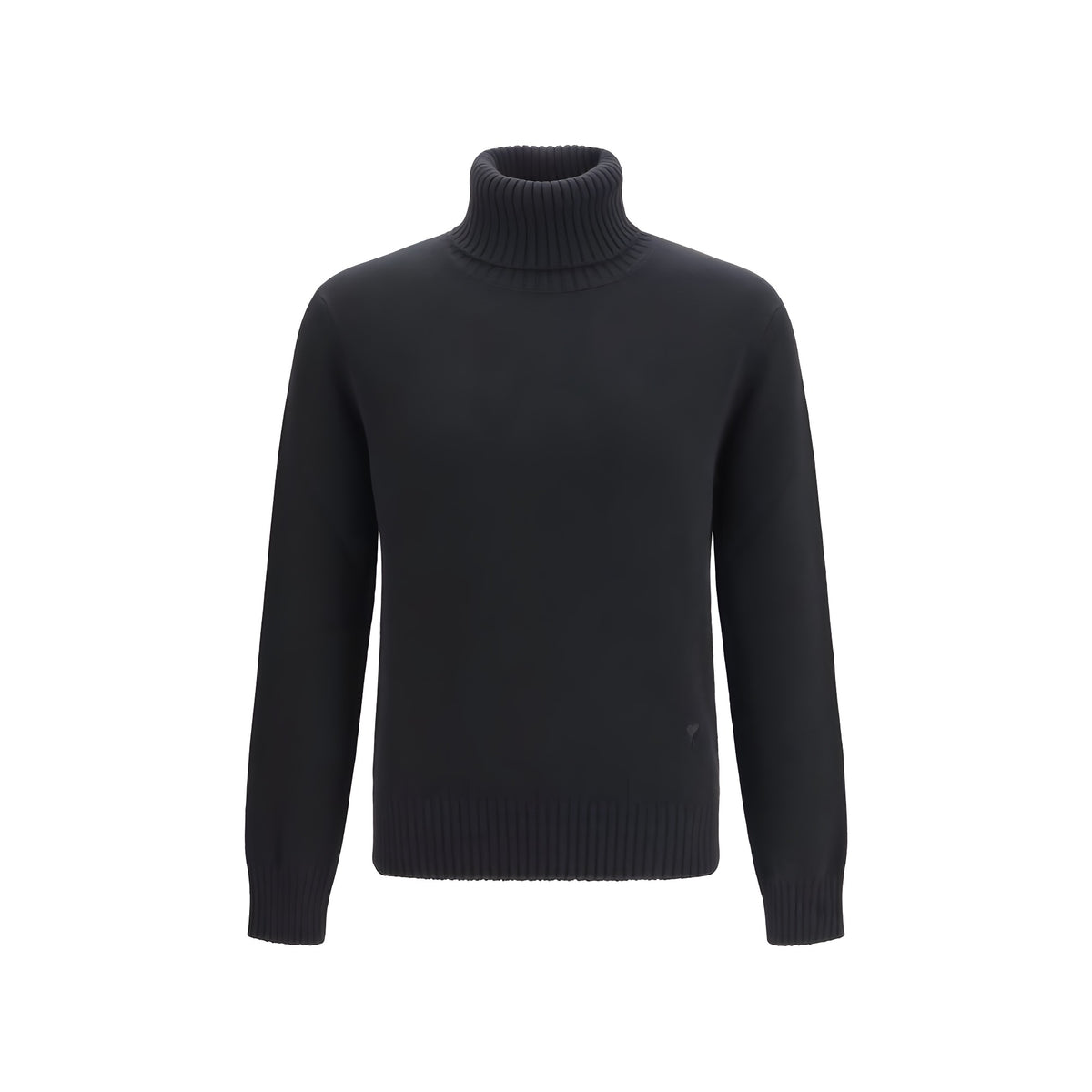 Ami Paris Black Wool Oves Aries Sweatshirt