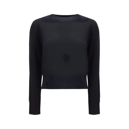 Ami Paris Black Wool Sweatshirt
