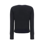 Ami Paris Black Wool Sweatshirt