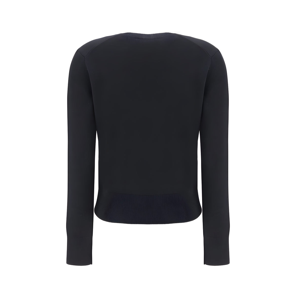 Ami Paris Black Wool Sweatshirt