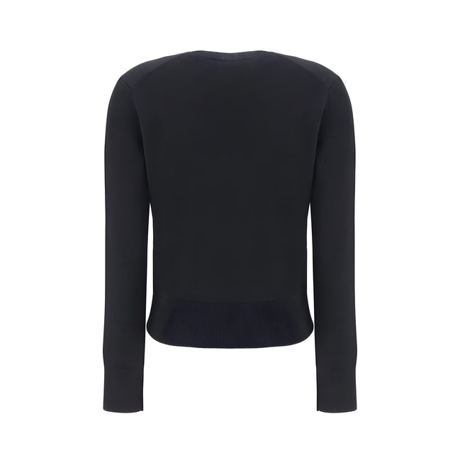 Ami Paris Black Wool Sweatshirt