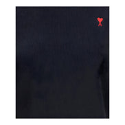 Ami Paris Black Wool Sweatshirt
