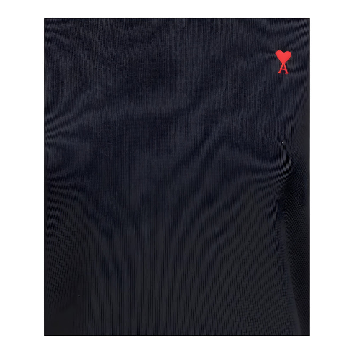 Ami Paris Black Wool Sweatshirt