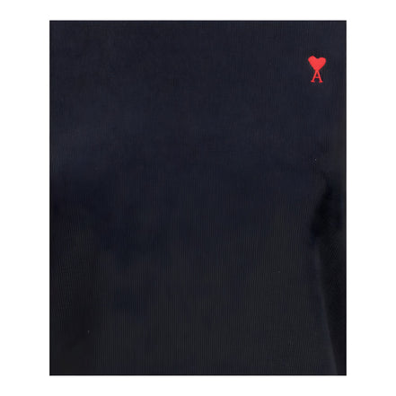 Ami Paris Black Wool Sweatshirt