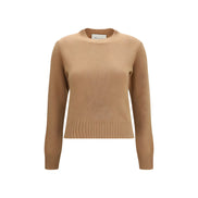 Ami Paris Brown Wool Sweatshirt