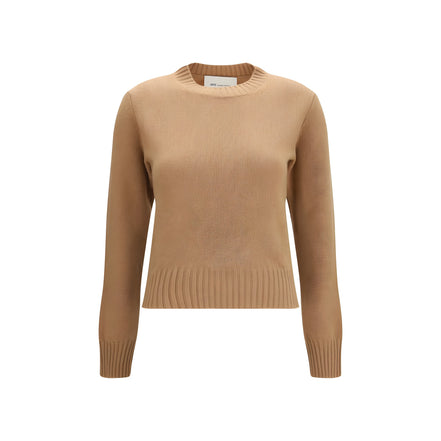 Ami Paris Brown Wool Sweatshirt