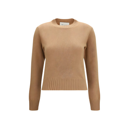 Ami Paris Brown Wool Sweatshirt