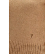 Ami Paris Brown Wool Sweatshirt
