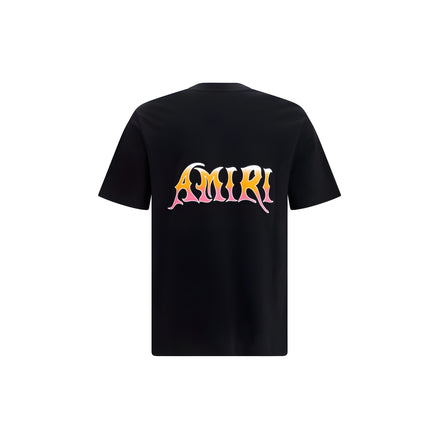 Amiri Black Cotton T-Shirt