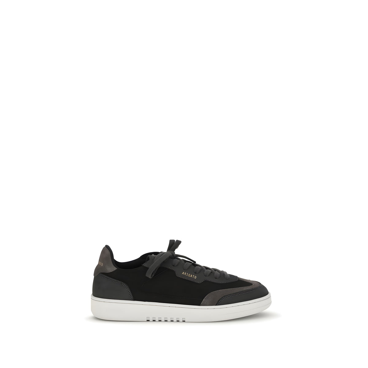 Axel Arigato Black Nubuc Leather Athletic Sneakers