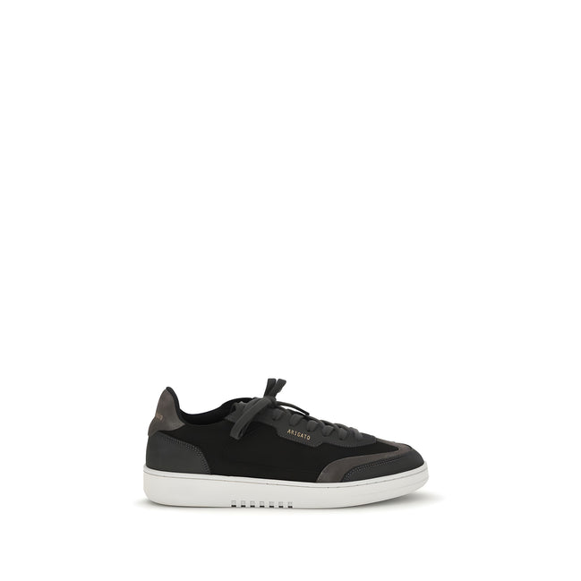 Axel Arigato Black Nubuc Leather Athletic Sneakers