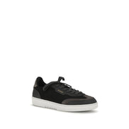 Axel Arigato Black Nubuc Leather Athletic Sneakers