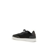 Axel Arigato Black Nubuc Leather Athletic Sneakers
