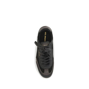 Axel Arigato Black Nubuc Leather Athletic Sneakers