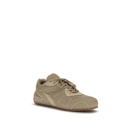 Axel Arigato Brown Low Top Sneakers