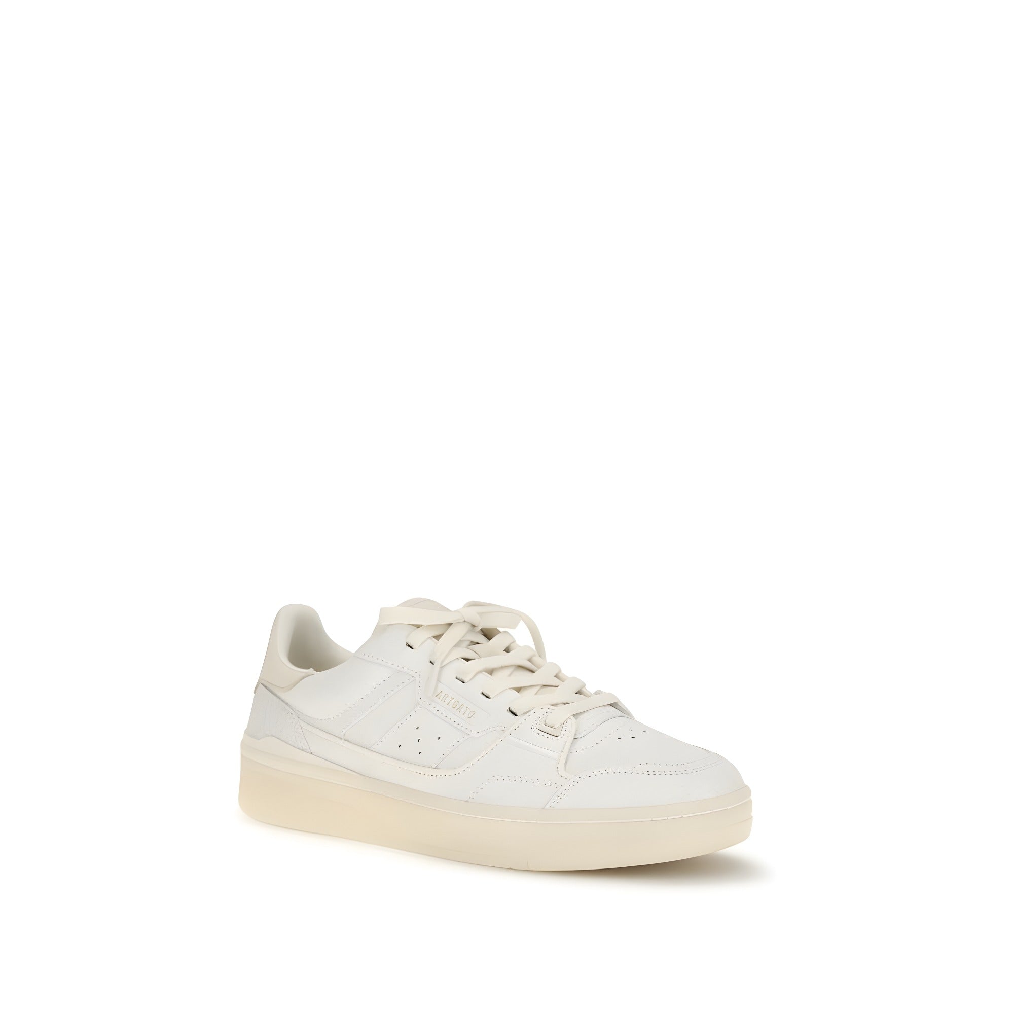 Axel Arigato White Leather Low Top Sneakers