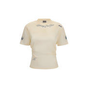 Balenciaga Beige Cotton T-Shirt