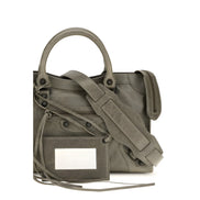 Balenciaga Bicolor Lamb Leather Handbag