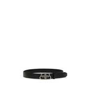 Balenciaga Black Calf Leather Belt