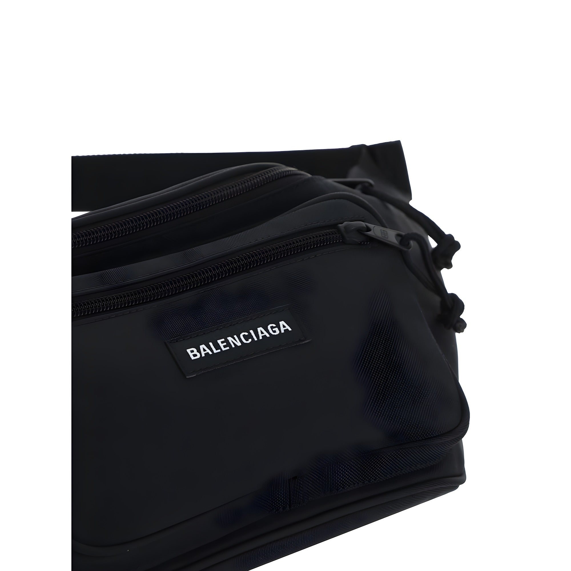 Balenciaga Black Nylon Belt Bag
