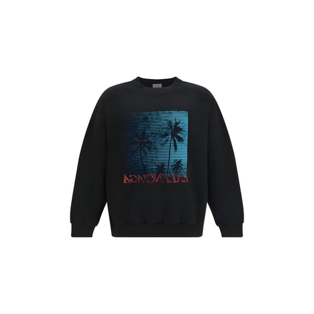 Balenciaga Black Cotton Sweatshirt