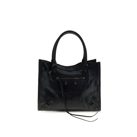Balenciaga Black Leather Shoulder Bag