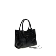 Balenciaga Black Leather Shoulder Bag