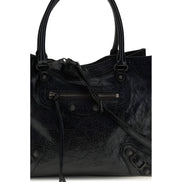 Balenciaga Black Leather Shoulder Bag