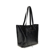 Balenciaga Black Leather Shoulder Bag