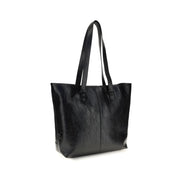 Balenciaga Black Leather Shoulder Bag