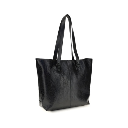 Balenciaga Black Leather Shoulder Bag