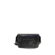 Balenciaga Black Leather Shoulder Bag