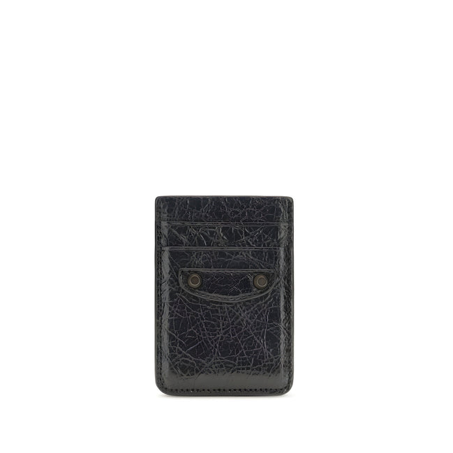 Balenciaga Black Leather Wallet