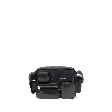 Balenciaga Black Lamb Ovis Aries Shoulder Bag