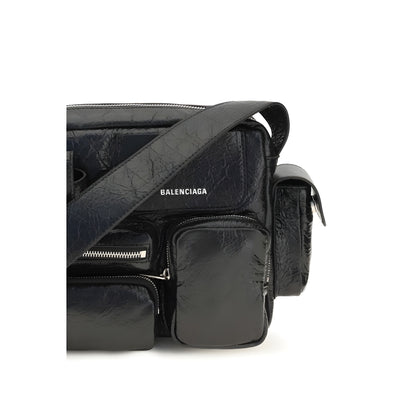 Balenciaga Black Lamb Ovis Aries Shoulder Bag